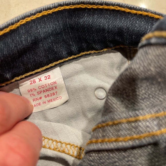 Arizona mens jeans 28 x 30 NWT - Picture 3 of 4